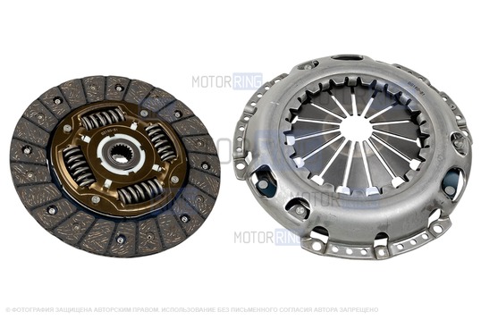 Комплект сцепления BESTAUTO под АМТ под двигатель 1.8л в сборе для Лада Веста, Икс Рей