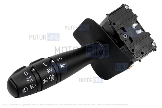 Переключатель света (подрулевой переключатель) BYSUN PARTS левый под ПТФ для Лада Ларгус, Renault Duser, Logan, Sandero_1