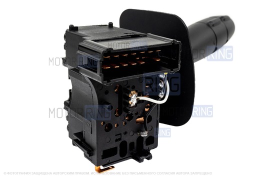 Переключатель света (подрулевой переключатель) BYSUN PARTS левый под ПТФ для Лада Ларгус, Renault Duser, Logan, Sandero