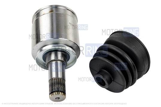 ШРУСы внутренние трипоидные BESTAUTO 2шт для ВАЗ 2108-21099, 2110-2112, 2113-2115, Лада Калина, Калина 2, Приора, Гранта, Гранта FL, Датсун