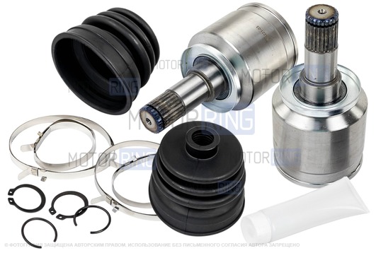 ШРУСы внутренние шариковые BESTAUTO 2шт для ВАЗ 2108-21099, 2110-2112, 2113-2115, Лада Калина, Калина 2, Приора, Гранта, Гранта FL, Датсун_1