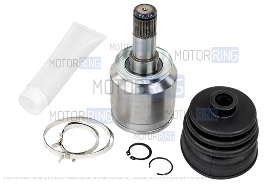 ШРУСы внутренние шариковые BESTAUTO 2шт для ВАЗ 2108-21099, 2110-2112, 2113-2115, Лада Калина, Калина 2, Приора, Гранта, Гранта FL, Датсун