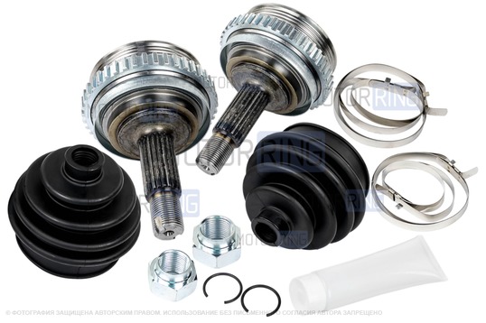 ШРУСы наружные BESTAUTO под АБС 2шт для Лада Калина, Калина 2, Гранта, Гранта FL, Приора, Датсун_1