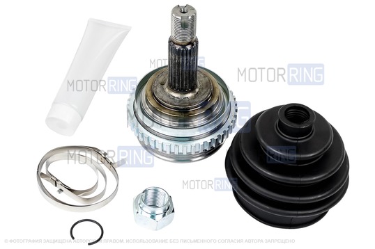 ШРУСы наружные BESTAUTO под АБС 2шт для Лада Калина, Калина 2, Гранта, Гранта FL, Приора, Датсун