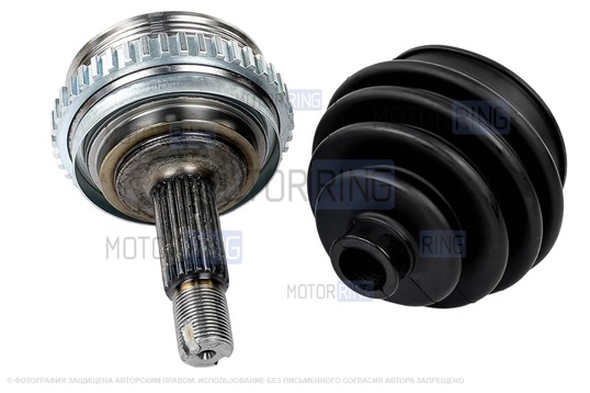 ШРУСы наружные BESTAUTO под АБС 2шт для Лада Калина, Калина 2, Гранта, Гранта FL, Приора, Датсун