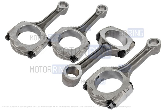 Шатуны двигателя K4M BESTAUTO 4шт для 16 кл Лада Ларгус_1