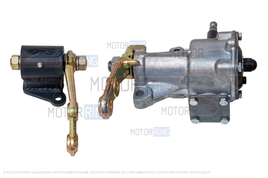 Комплект рулевого редуктора и маятника с усиленной сошкой GTS для Лада 4х4, Нива Легенд_1