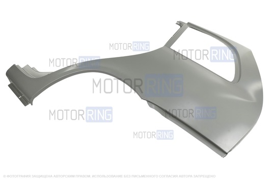 Крыло заднее левое с катафорезным покрытием для Лада Калина универсал