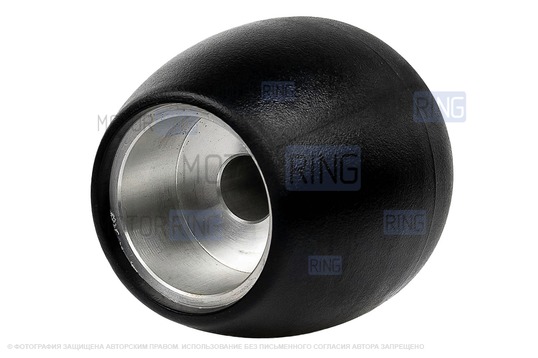 Ручка КПП Sal-Man черный пластик с хром кольцом для Лада Калина 2004-2013 г.в.