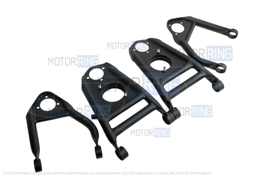 Рычаги треугольные листовые GTS без сайлентблоков для ВАЗ 2101-2107_1