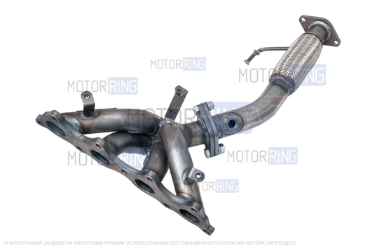 Выпускной коллектор (паук) 4-1 GTS для 16 кл Hyundai Solaris, KIA Rio 3 2011-2017 г.в._1