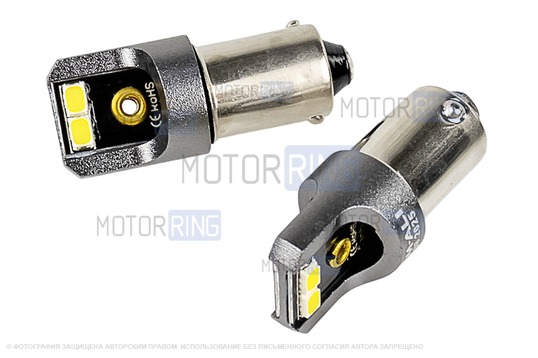 Светодиодные лампы габаритов SEM-ALI BA9S (2w) с обманкой