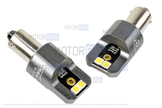 Светодиодные лампы габаритов SEM-ALI BA9S (5w) с обманкой