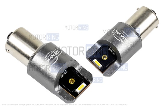 Светодиодные лампы габаритов SEM-ALI 1156 (10w) с обманкой