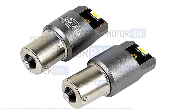 Светодиодные лампы габаритов SEM-ALI 1156 (10w) с обманкой