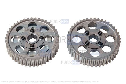 Стальные разрезные шестерни ГРМ GTS Спорт с датчиком фаз для 16 кл ВАЗ 2110-2112_1