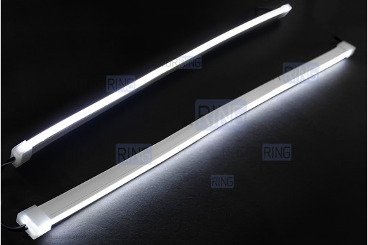 Гибкие светодиодные ленты ДХО Sal-Man (2шт) белые 30см универсальные