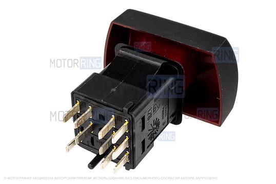 Кнопка аварийной сигнализации для Лада Калина