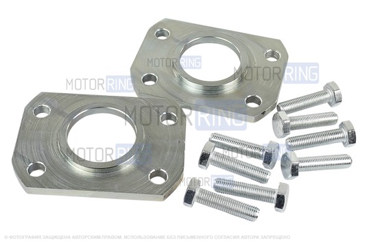 Комплект проставок ЗНП под задние дисковые тормоза AutoProduct Parts для ВАЗ 2108-21099, 2110-2112, 2113-2115, Лада Калина, Калина 2, Гранта, Гранта FL, Приора