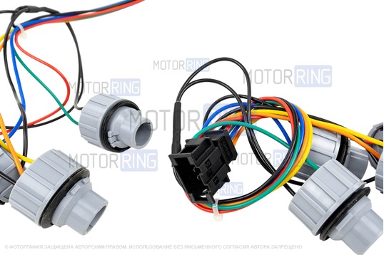 Платы задних фонарей с патронами от Приоры для ВАЗ 2107