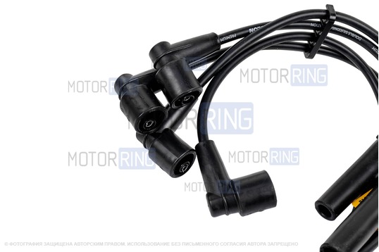 Жгут высоковольтных проводов SLON для инжекторных ВАЗ 2101-2107, Лада Нива 4х4, Нива Легенд, Нива Тревел, Шевроле Нива