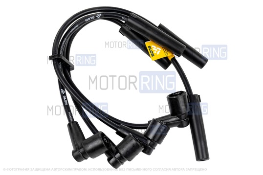 Жгут высоковольтных проводов SLON для инжекторных ВАЗ 2101-2107, Лада Нива 4х4, Нива Легенд, Нива Тревел, Шевроле Нива