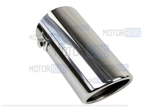 Круглая насадка глушителя Sal-Man HJ-6021 d63мм из нержавеющей стали