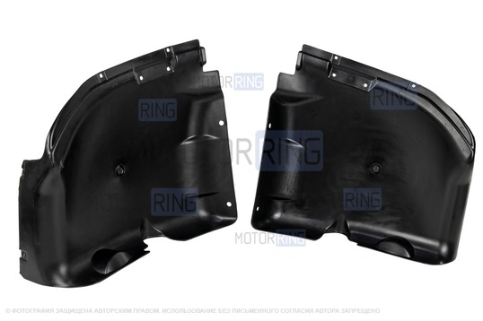 Защитные кожухи передних колес (подкрылки) для Шевроле Нива