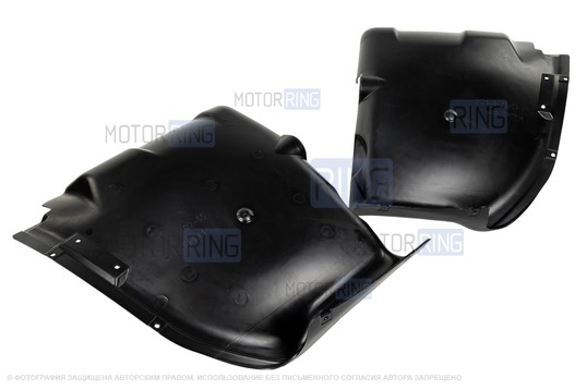 Защитные кожухи передних колес (подкрылки) для Шевроле Нива