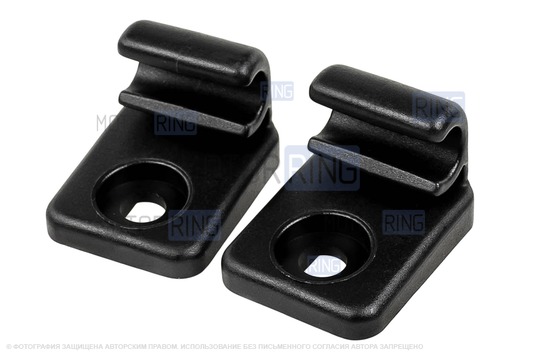 Держатели солнцезащитных козырьков черные 2шт для Лада Веста, Веста NG