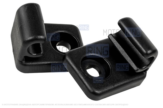 Держатели солнцезащитных козырьков черные 2шт для Лада Веста, Веста NG