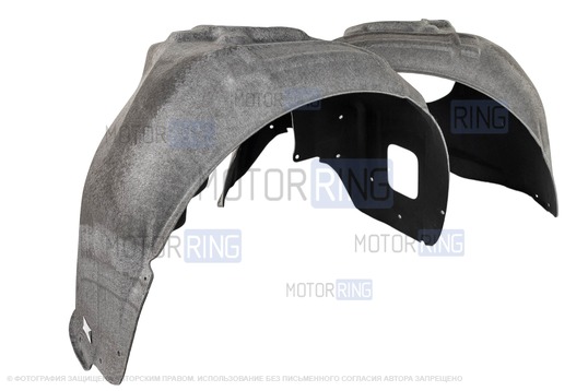 Комплект передних ворсовых локеров для Лада Ларгус FL_1