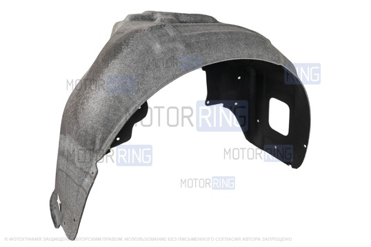 Комплект передних ворсовых локеров для Лада Ларгус FL