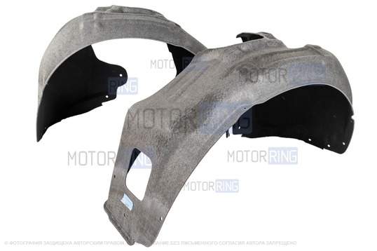 Комплект передних ворсовых локеров для Лада Ларгус FL