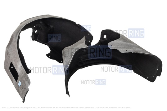 Комплект передних ворсовых локеров для Лада Ларгус FL