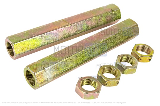 Рулевые сгоны (скрутки) GTS цельные 140мм для ВАЗ 2101-2107 _1