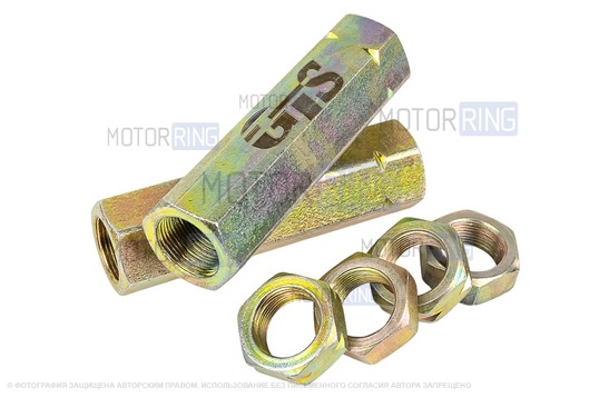 Рулевые сгоны (скрутки) GTS цельные 80мм для ВАЗ 2101-2107 