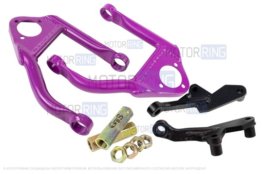 Верхние рычаги передней подвески GTS (Красноярский выворот) с сошками для ВАЗ 2101-2107_1