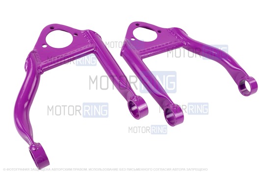 Верхние рычаги передней подвески GTS (Красноярский выворот) без сошек для ВАЗ 2101-2107