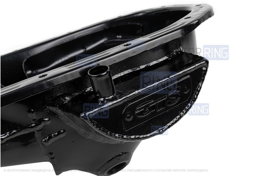 Противоотливной масляный поддон GTS со сливом под турбину для 16 кл ВАЗ 2101-2107