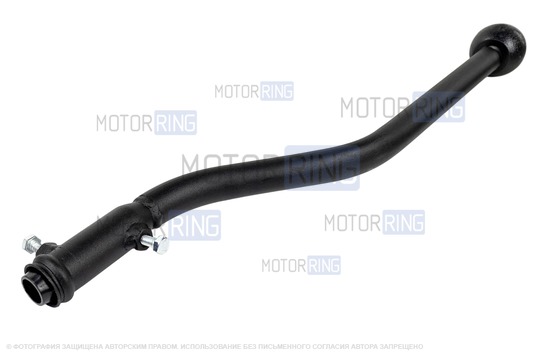 Ручка КПП удлиненная GTS КОМФОРТ с виброгасителем для ВАЗ 2101-2107, Лада 4х4 (Нива)