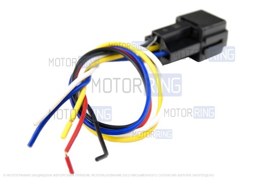 Реле 40-30А 5-контактное в сборе с предохранителем и колодкой