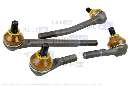 Комплект тяг рулевой трапеции ТРЕК Чемпион с крепежом и скруткой для ВАЗ 2101-2107