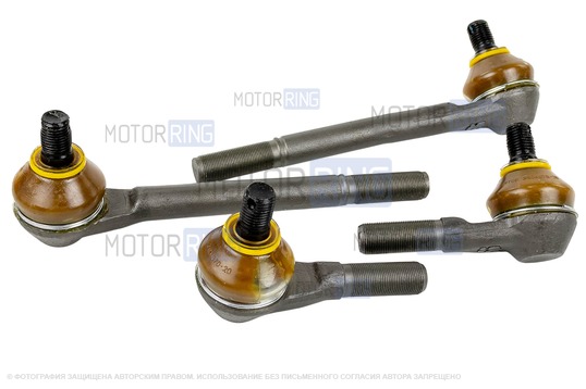 Тяги рулевой трапеции ТРЕК Чемпион S10 со скруткой и крепежом для Лада 4х4 с 2009 г.в., Нива Легенд с ГУР