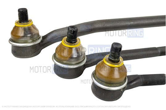 Комплект тяг рулевой трапеции Трек Классика для Лада 4х4 с 2009 г.в., Нива Легенд с ГУР