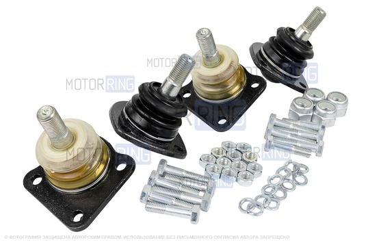 Комплект шаровых опор Трек Чемпион с крепежом для Лада 4х4 (Нива) с 2009-2016 г.в._1