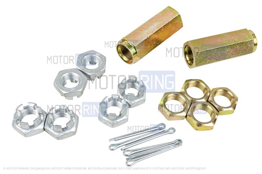 Комплект тяг рулевой трапеции TRS Sport Трек для Лада Надежда, 4х4 (Нива) до 2009 г.в. без ГУР