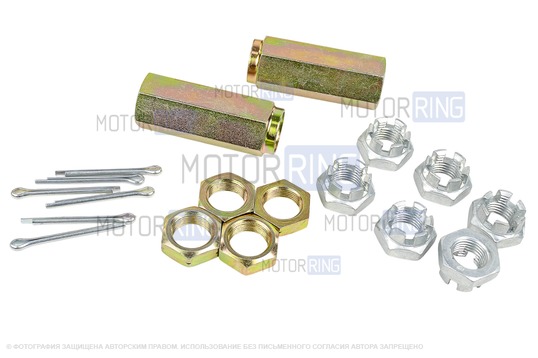 Комплект тяг рулевой трапеции TRS Sport Трек для для Лада 4х4 с 2009 г.в., Нива Легенд с ГУР