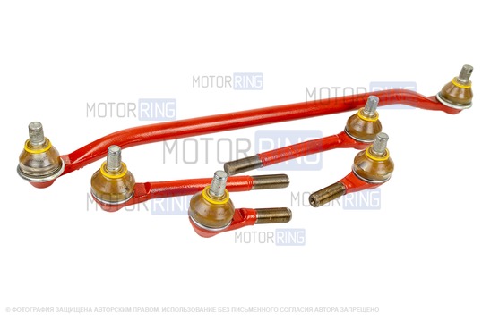 Комплект тяг рулевой трапеции TRS Sport Трек для для Лада 4х4 с 2009 г.в., Нива Легенд с ГУР