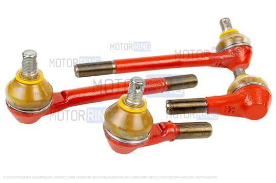 Комплект тяг рулевой трапеции со скруткой и крепежом TRS Sport Трек для Шевроле Нива, Лада Нива Тревел